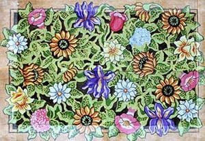 Summer Floral Collage