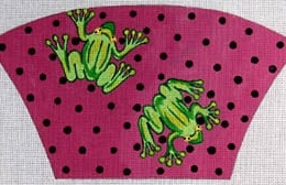 Frogs on Pink