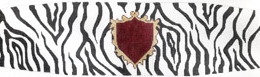 Zebra Skin with Crest