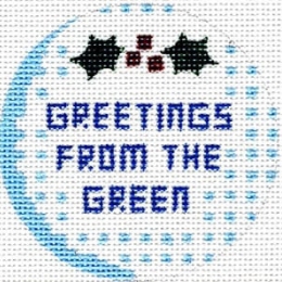 Golf Ball - Greetings from the Green