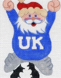 Cheering Santa - University of Kentucky