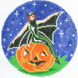 Witch on a Pumpkin