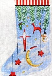 Primitive Ornament with Moon