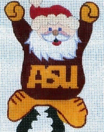 Cheering Santa-Arizona State University