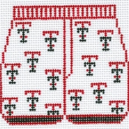 Quirky Quaker Cross Stitch Ornament – Cross-Stitch